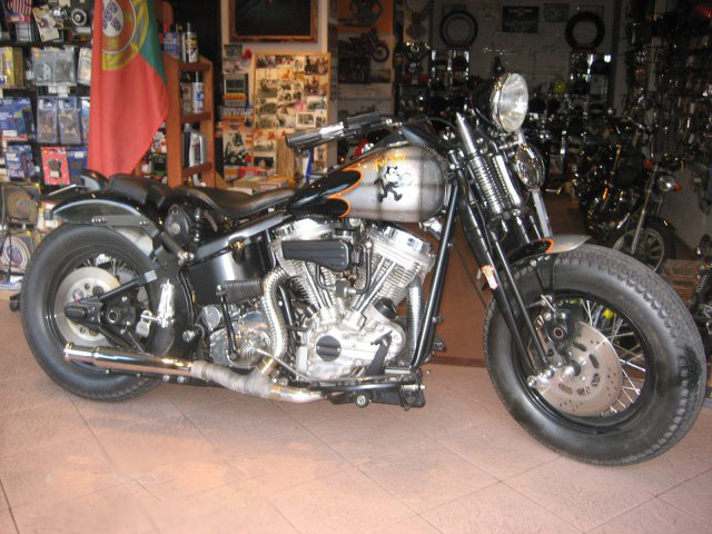 Pan Bobber, moto do arquivo Motobel